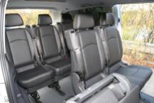 Mercedes Benz minivan seating